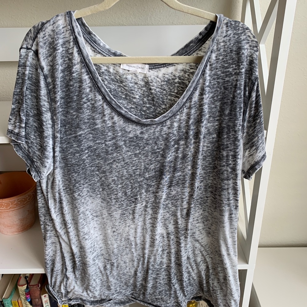 Heathered Gray shirt